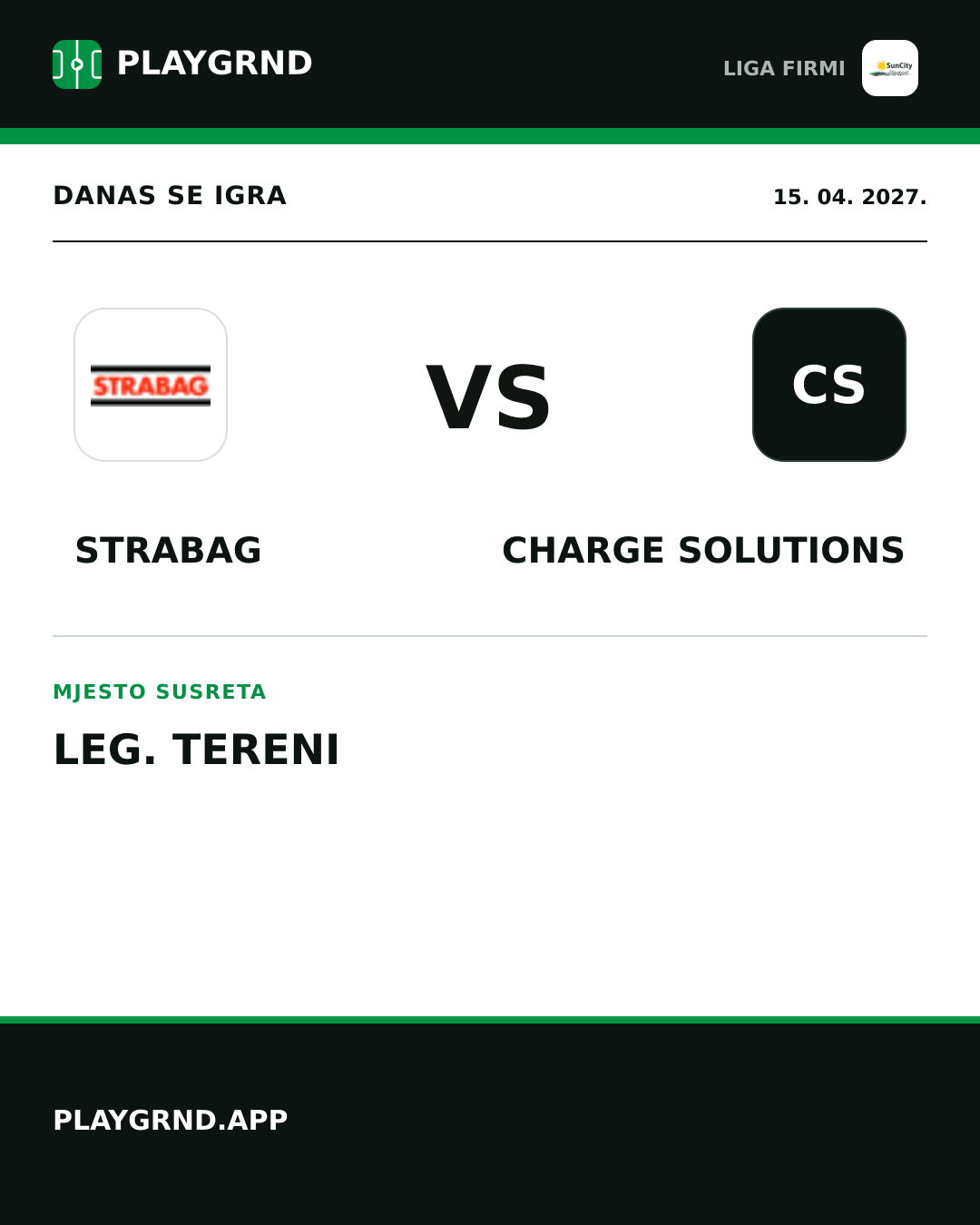 Instagram slika: Strabag vs Charge Solutions