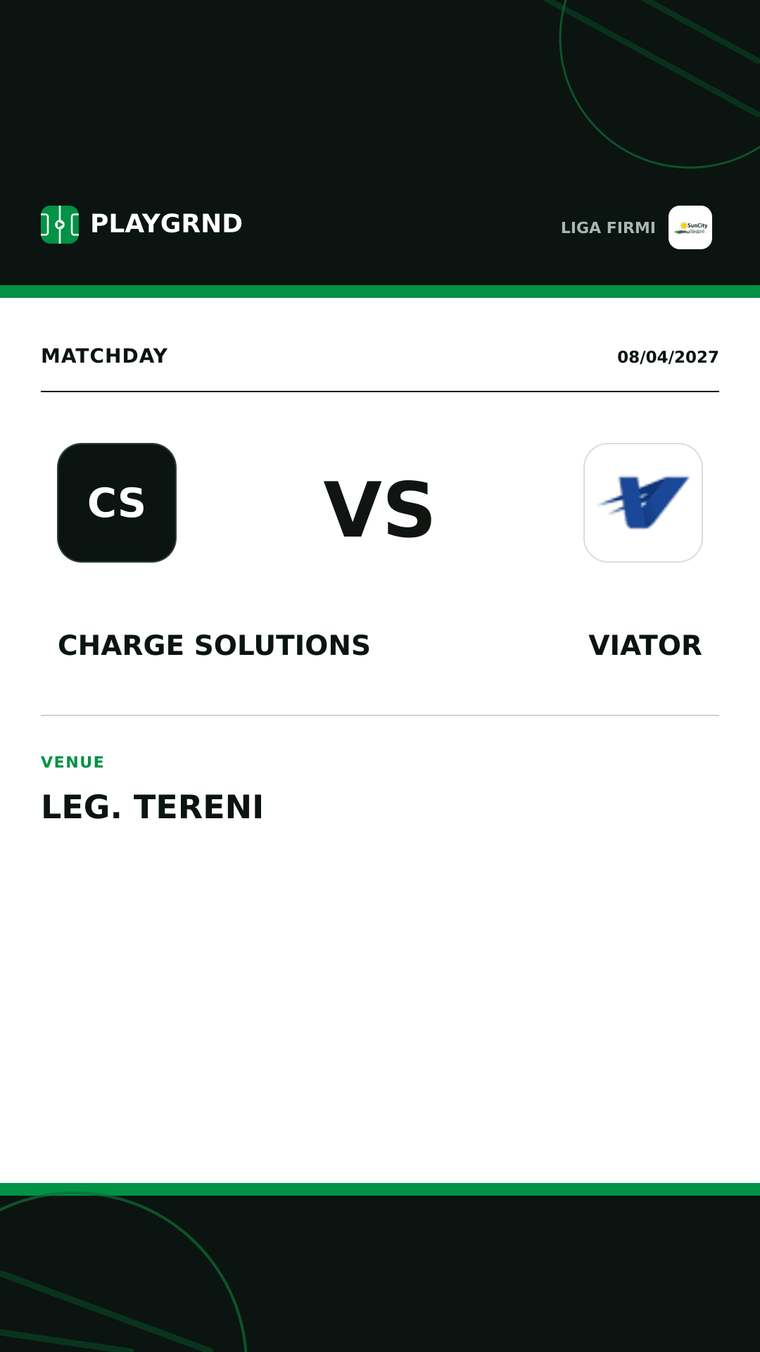 Instagram artwork: Charge Solutions vs Viator