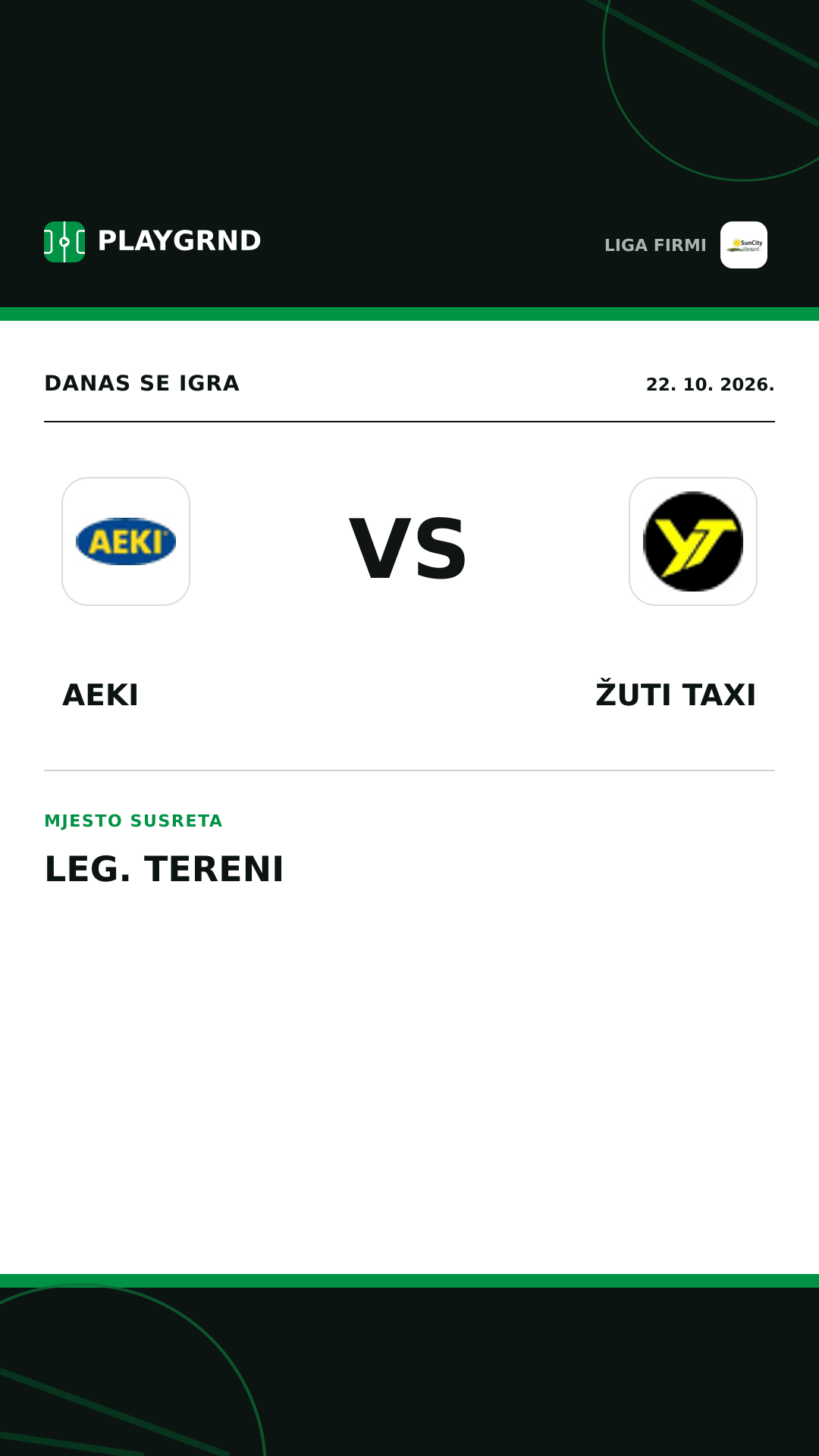 Instagram slika: AEKI vs Žuti Taxi