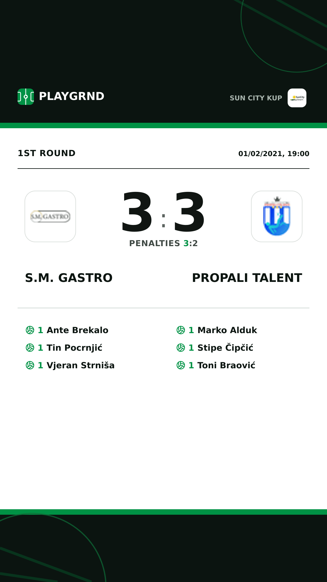 Instagram artwork: S.M. Gastro 3:3 Propali Talent