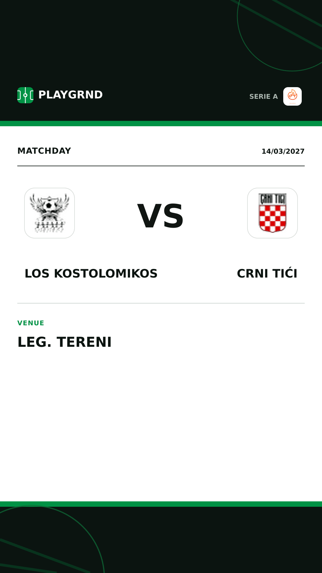 Instagram artwork: Los Kostolomikos vs Crni Tići