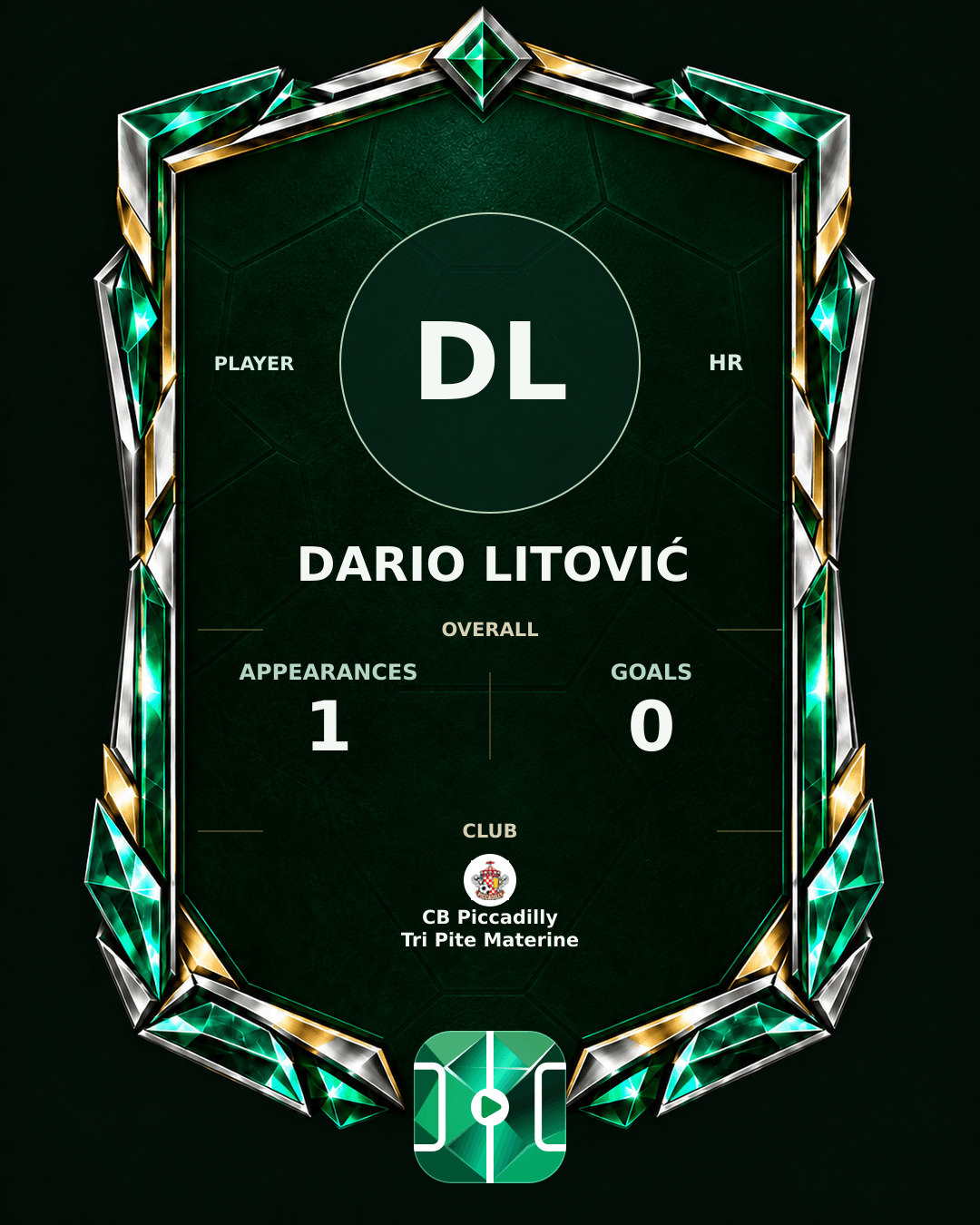 Dario Litović's PLAYGRND profile graphic