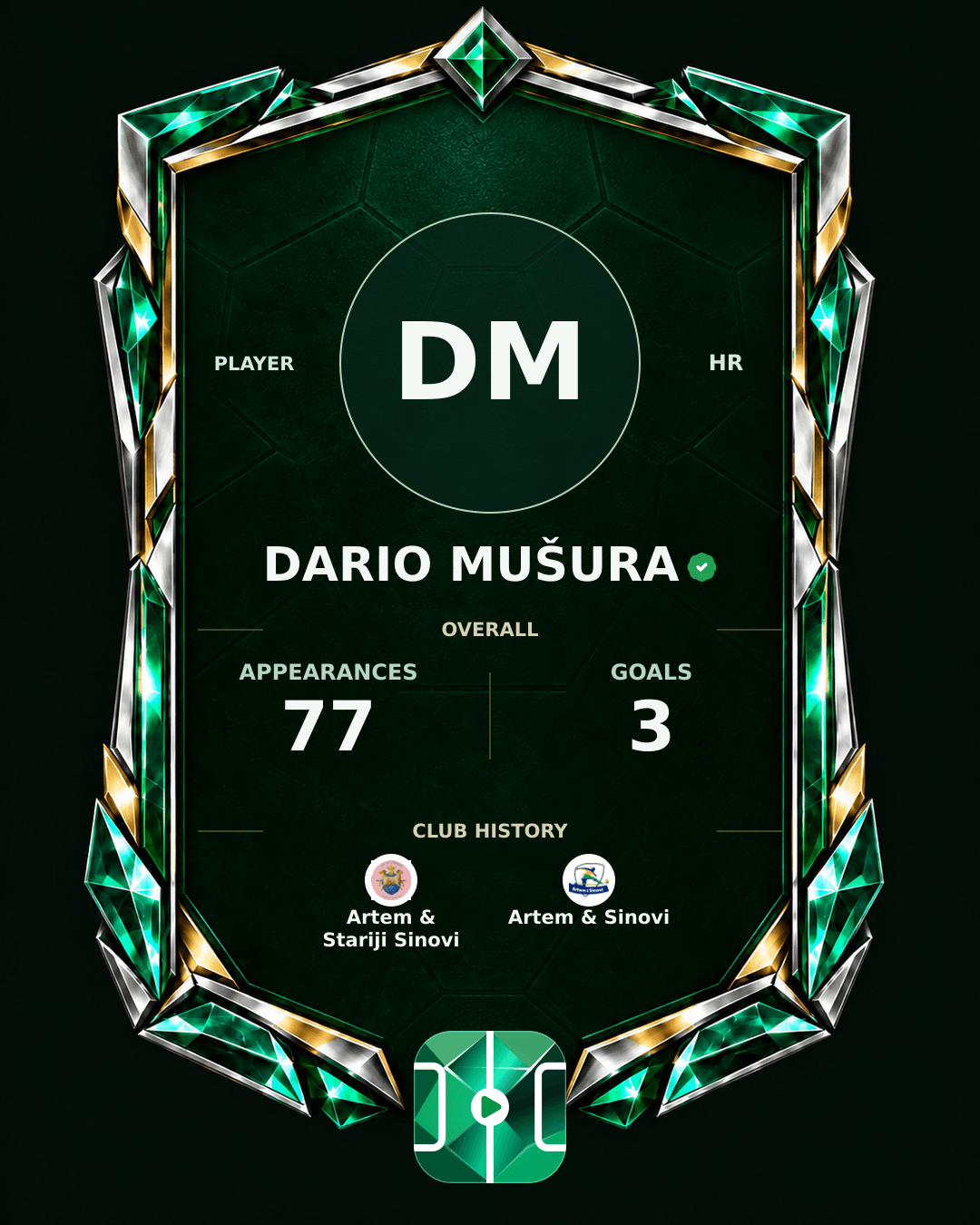 Dario Mušura's PLAYGRND profile graphic