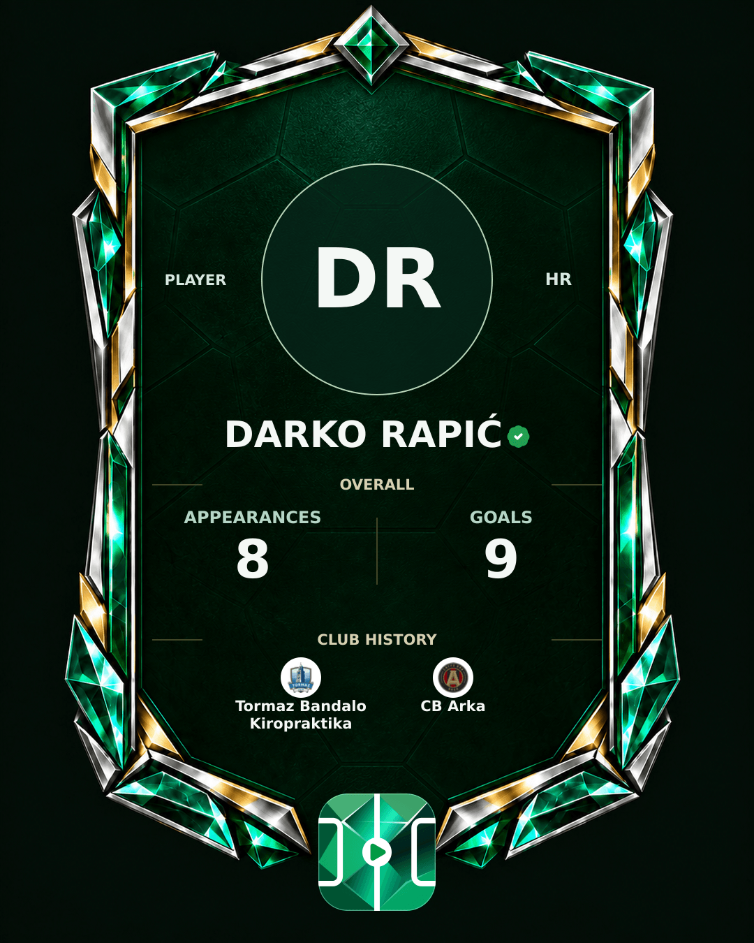 Darko Rapić's PLAYGRND profile graphic