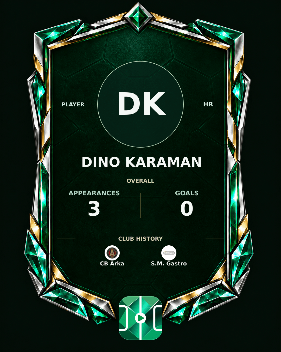 Dino Karaman's PLAYGRND profile graphic