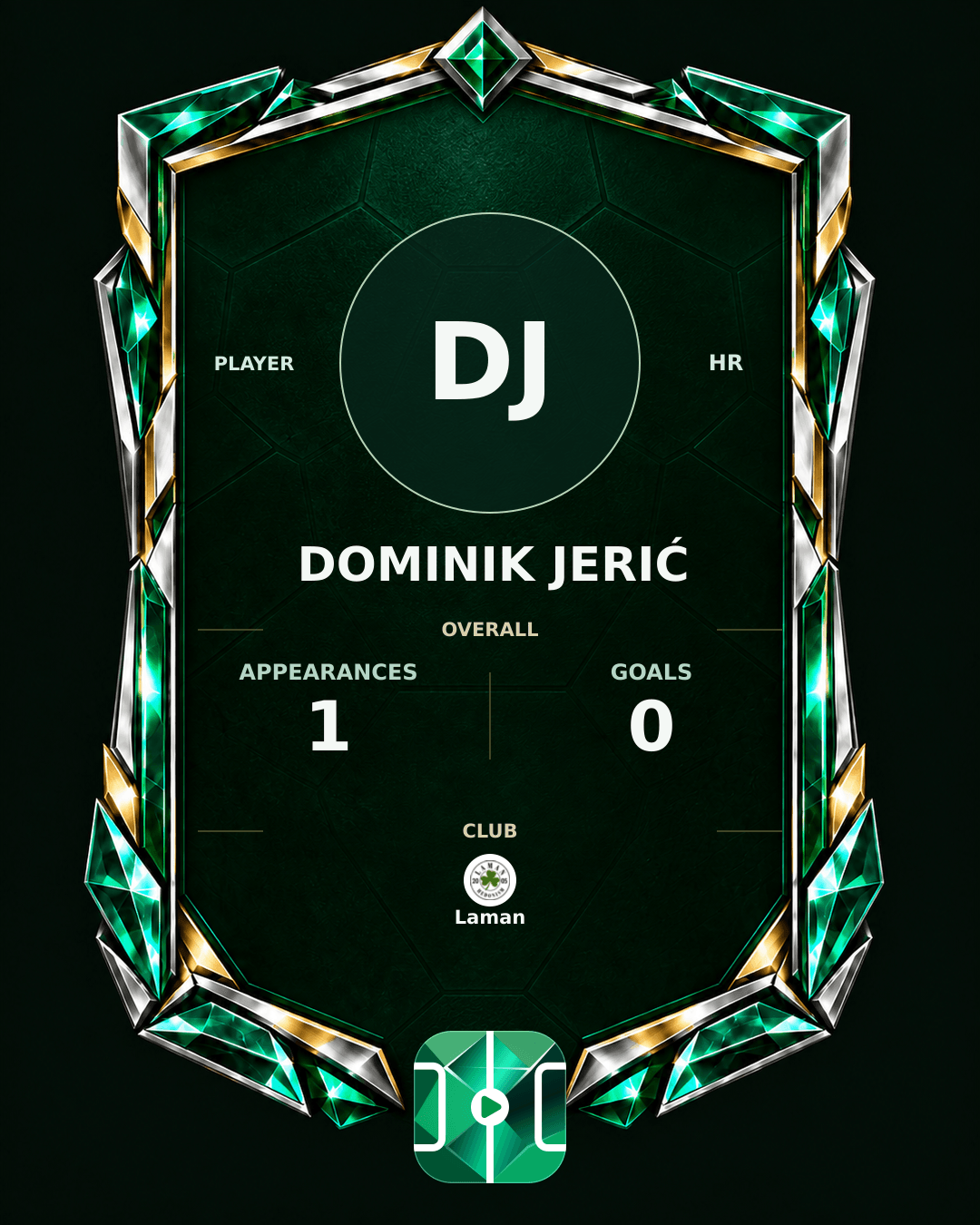 Dominik Jerić's PLAYGRND profile graphic
