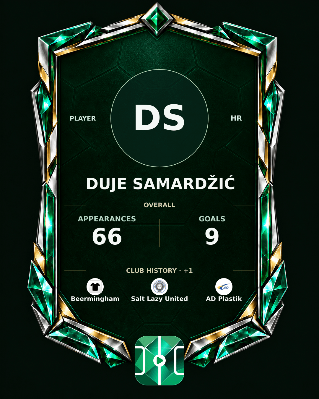 Duje Samardžić's PLAYGRND profile graphic