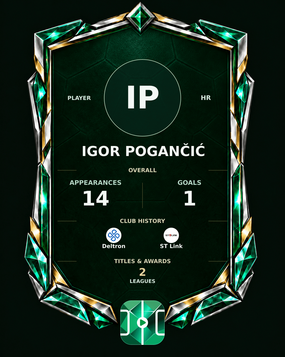 Igor Pogančić's PLAYGRND profile graphic