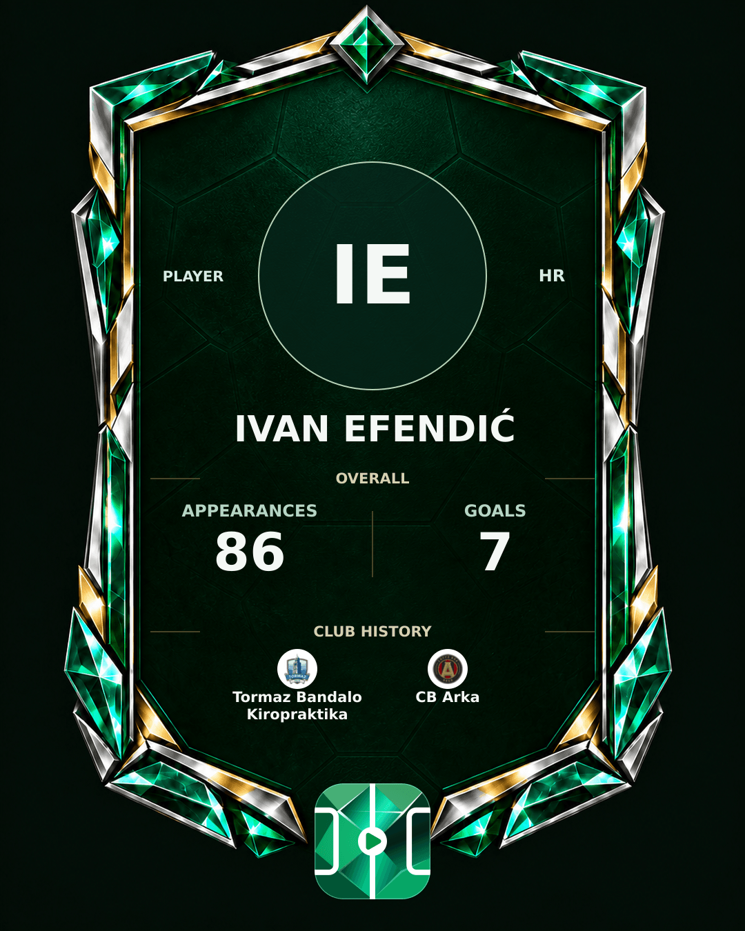 Ivan Efendić's PLAYGRND profile graphic