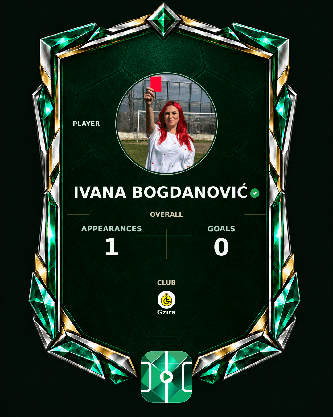 Ivana Bogdanović's PLAYGRND profile graphic