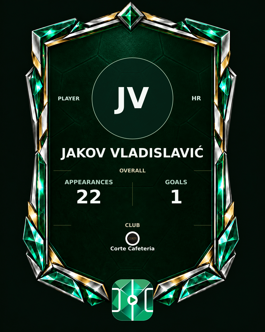 Jakov Vladislavić's PLAYGRND profile graphic