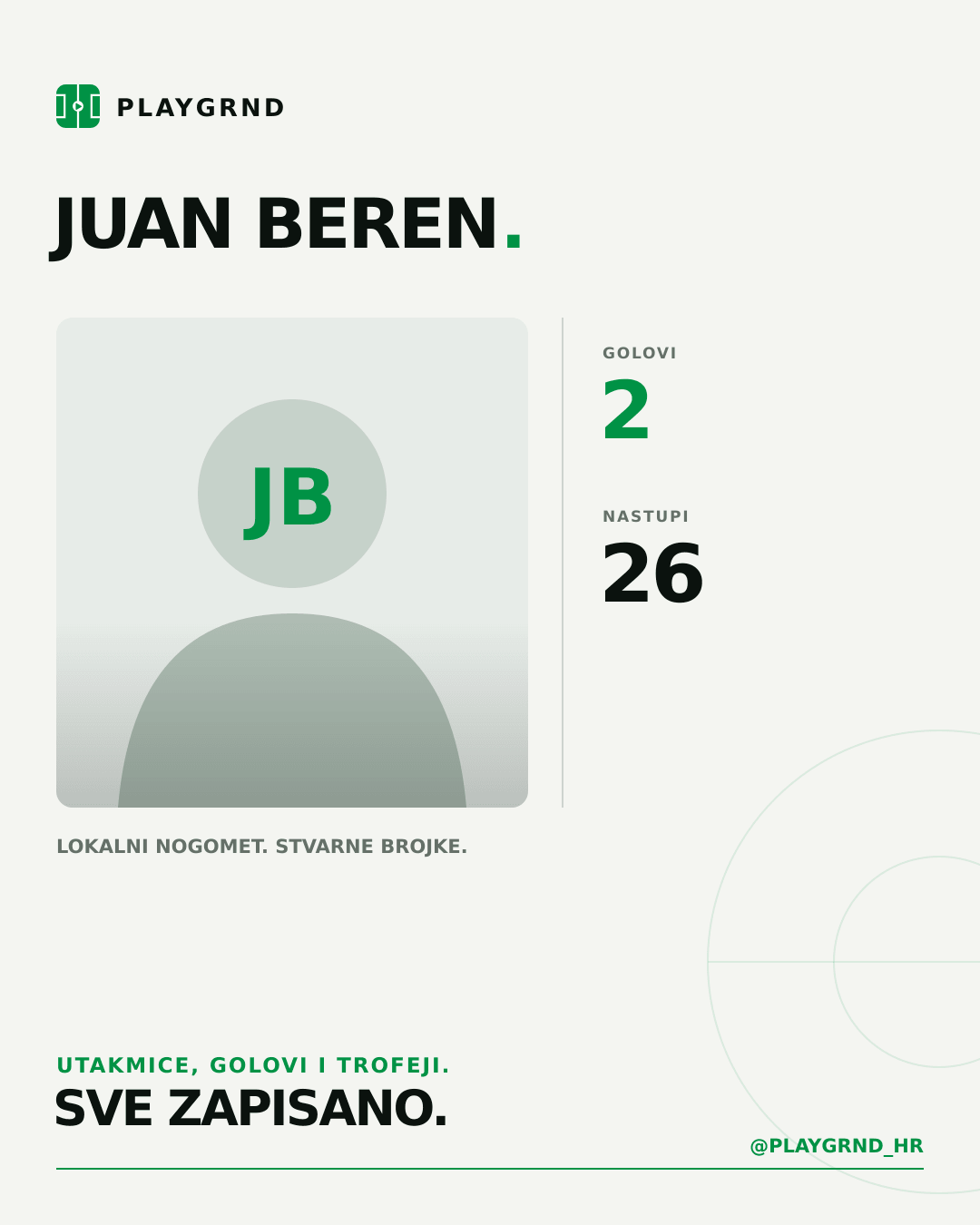 Juan Beren's PLAYGRND profile graphic