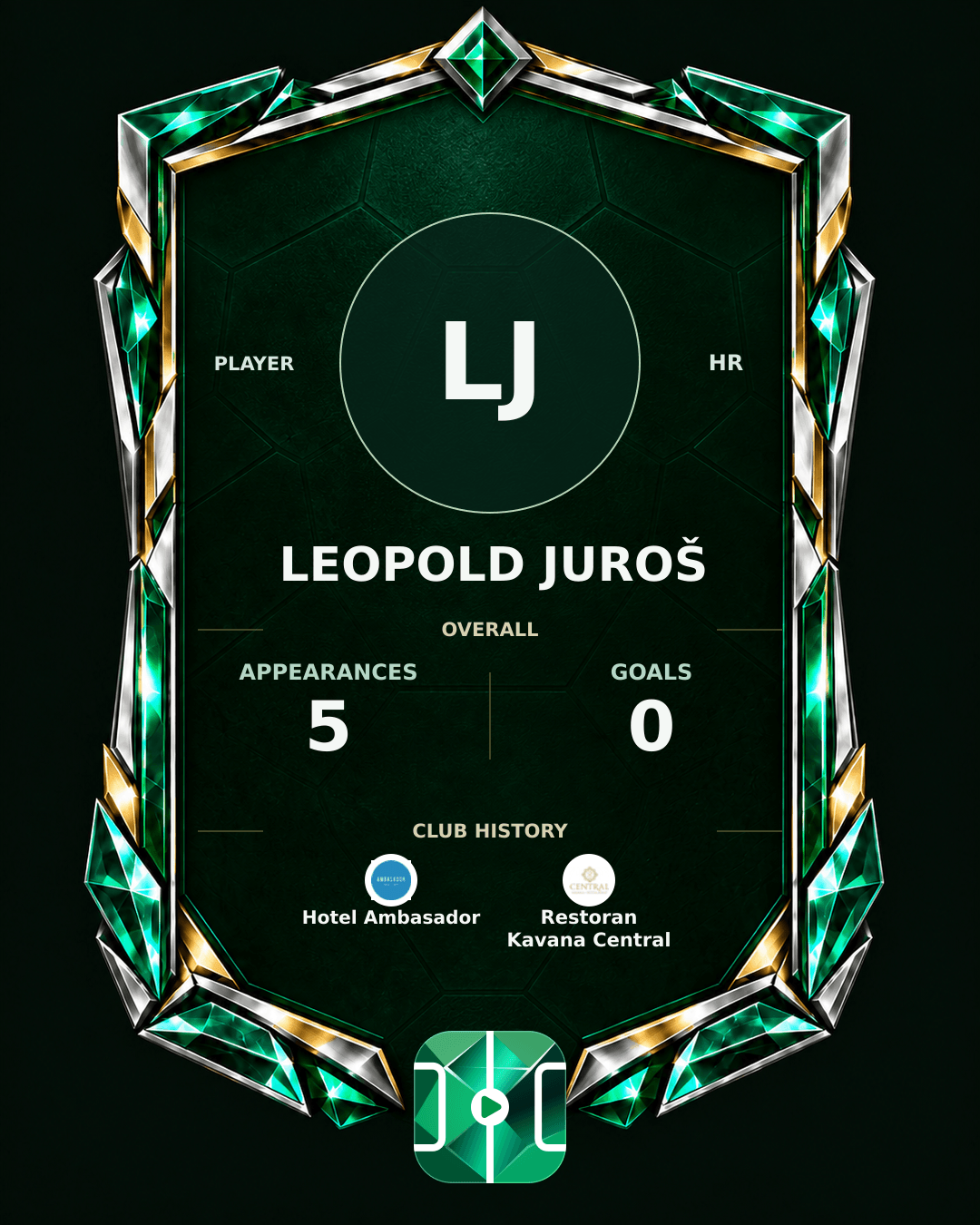 Leopold Juroš's PLAYGRND profile graphic