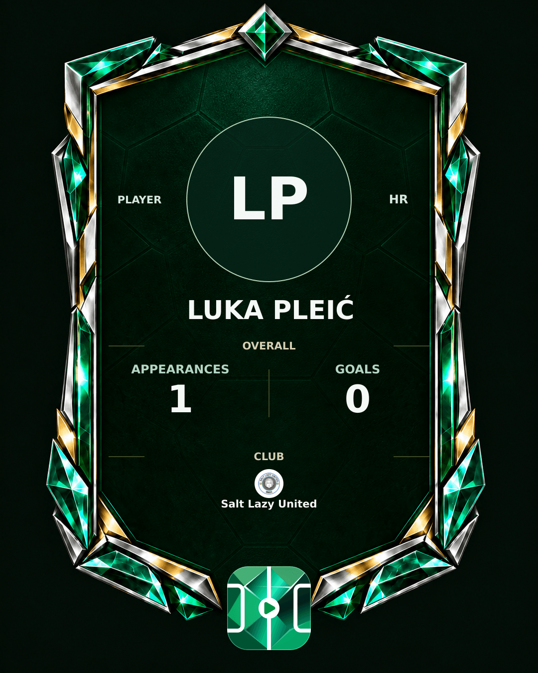 Luka Pleić's PLAYGRND profile graphic