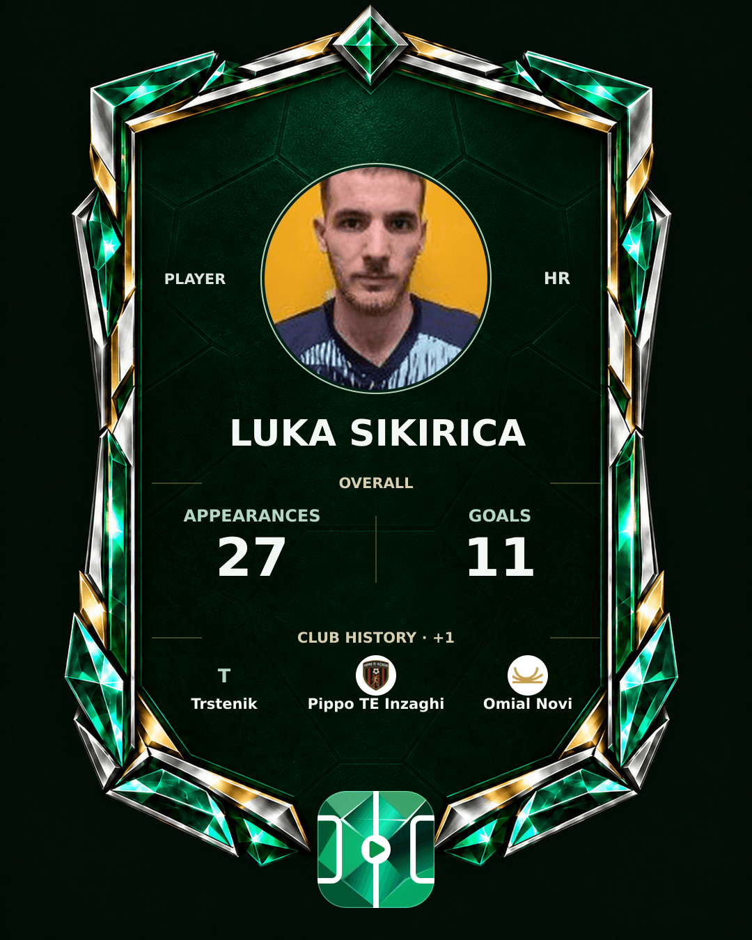 Luka Sikirica's PLAYGRND profile graphic