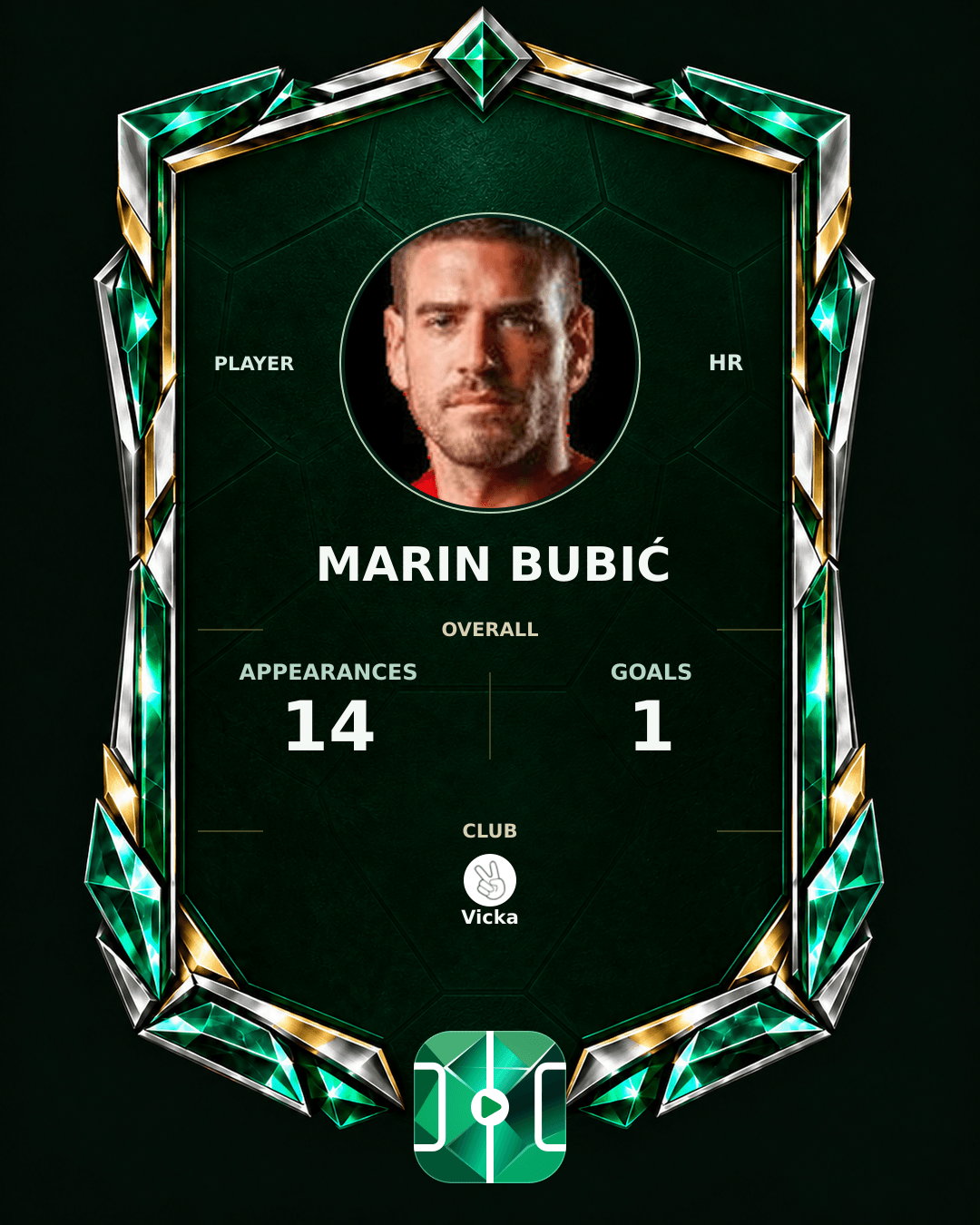 Marin Bubić's PLAYGRND profile graphic