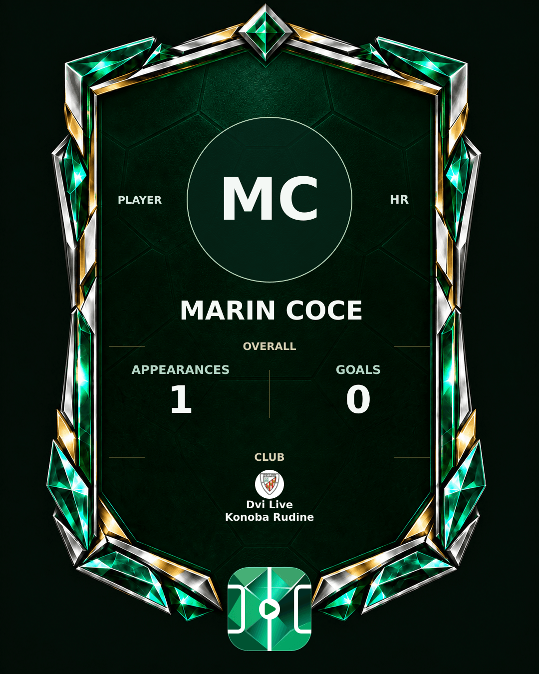 Marin Coce's PLAYGRND profile graphic
