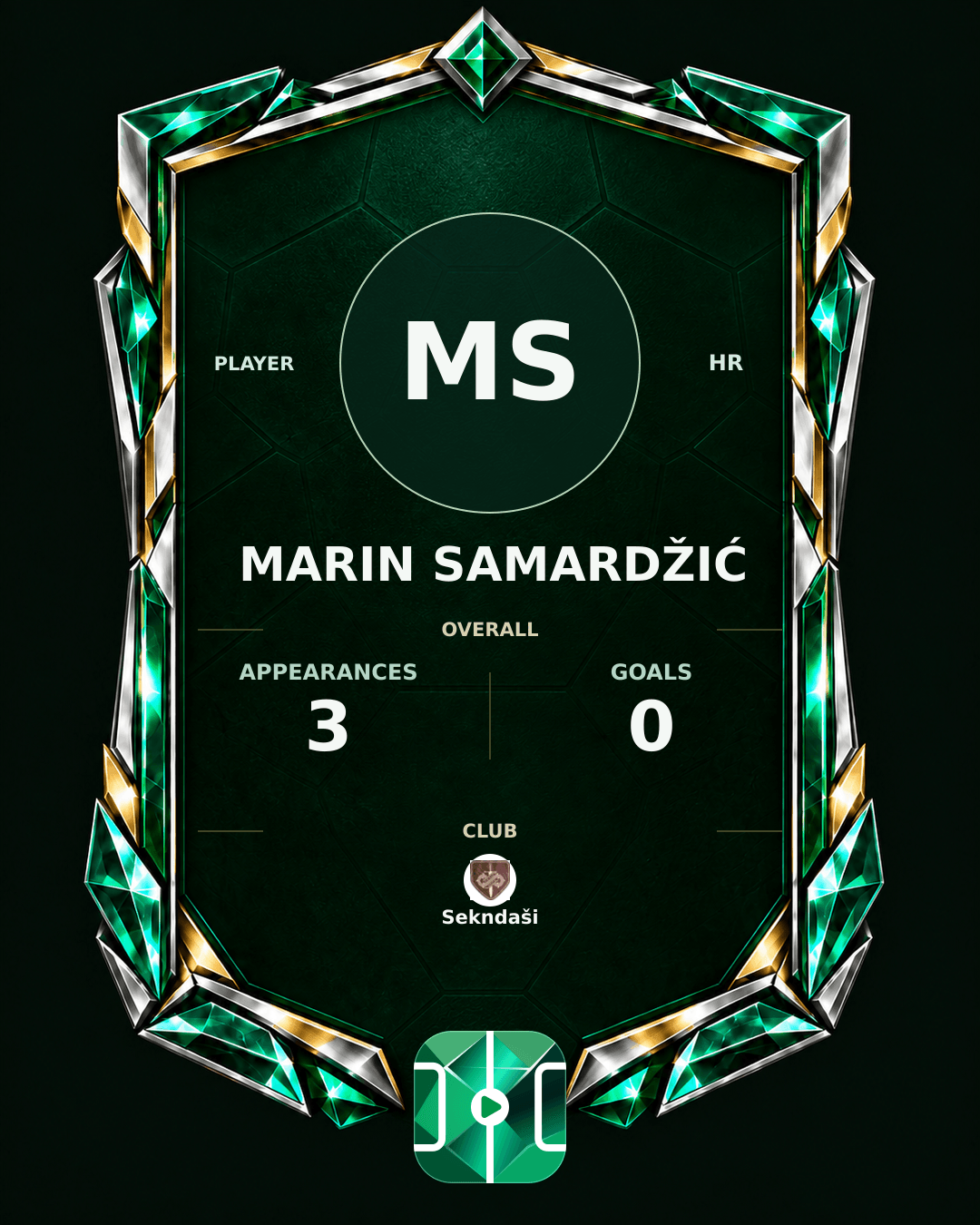 Marin Samardžić's PLAYGRND profile graphic