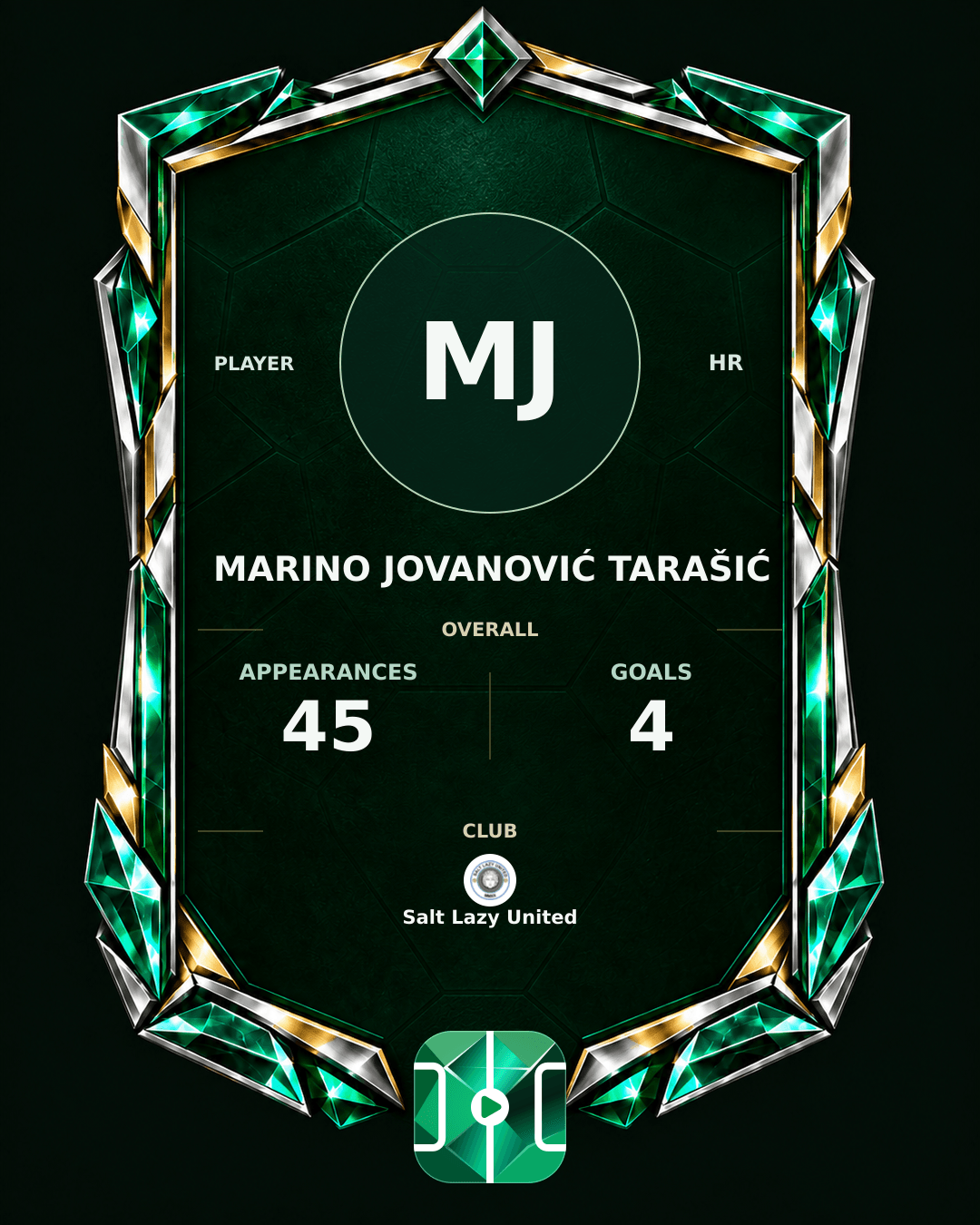 Marino Jovanović Tarašić's PLAYGRND profile graphic