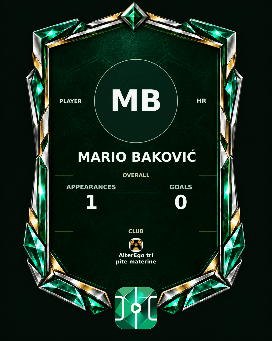 Mario Baković's PLAYGRND profile graphic