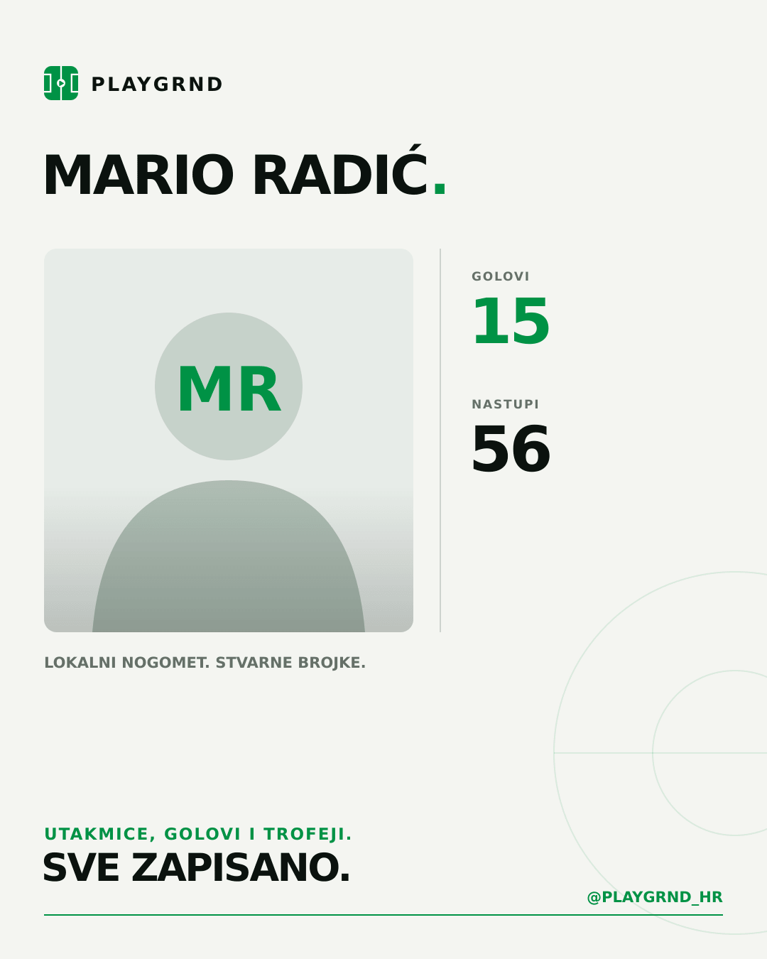 PLAYGRND grafika profila Mario Radić