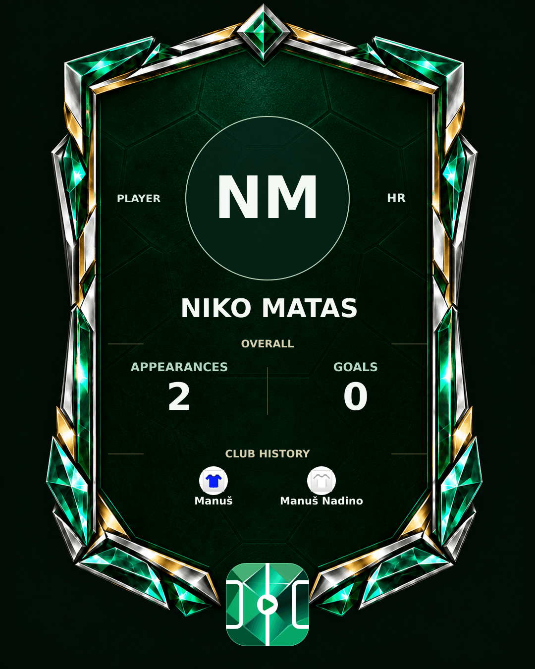 Niko Matas's PLAYGRND profile graphic