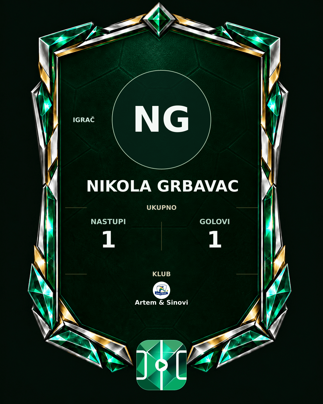PLAYGRND grafika profila Nikola Grbavac