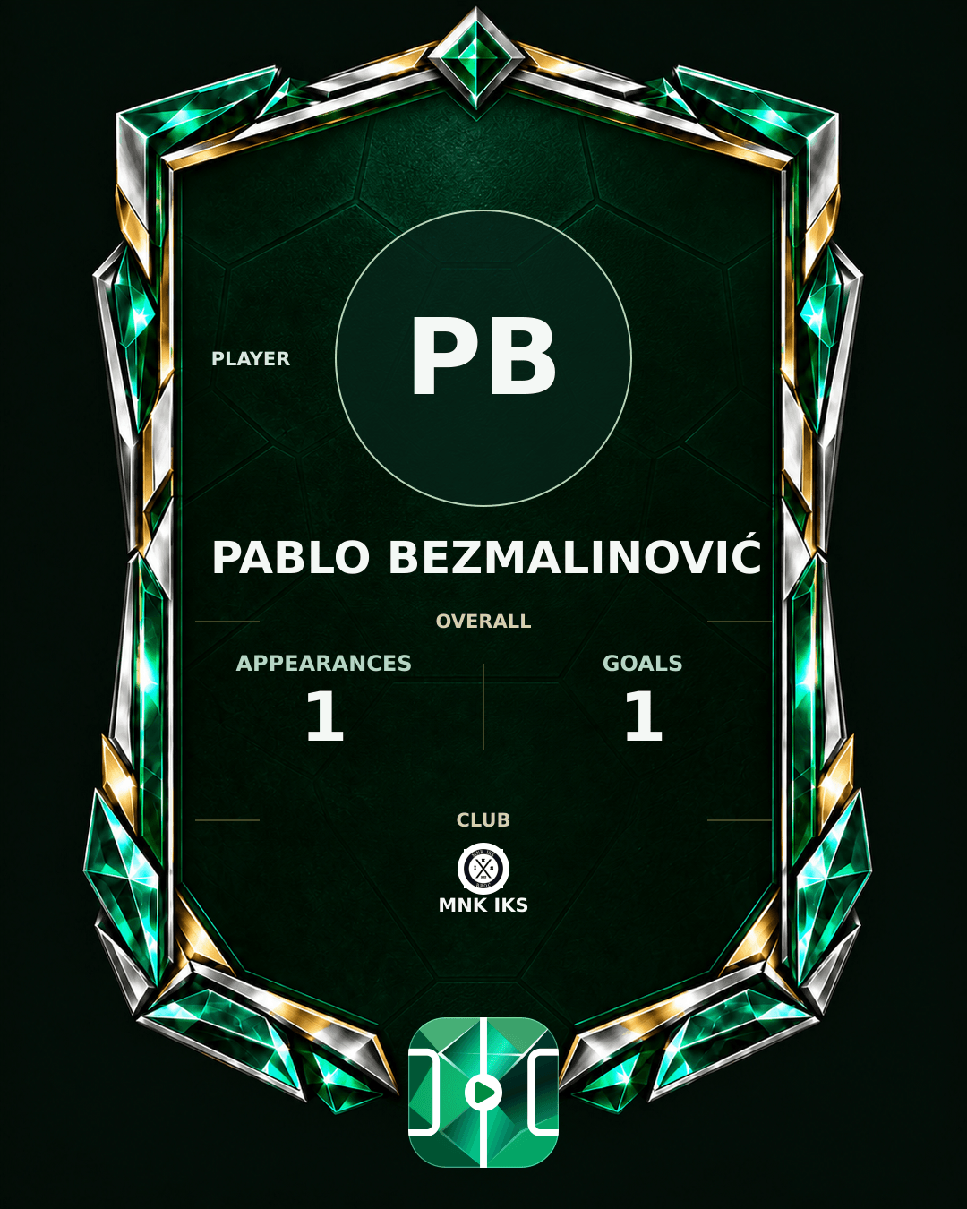 Pablo Bezmalinović's PLAYGRND profile graphic