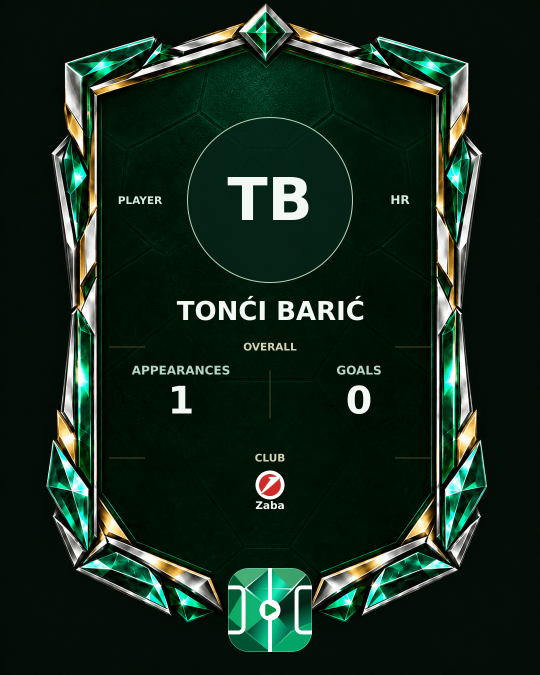 Tonći Barić's PLAYGRND profile graphic