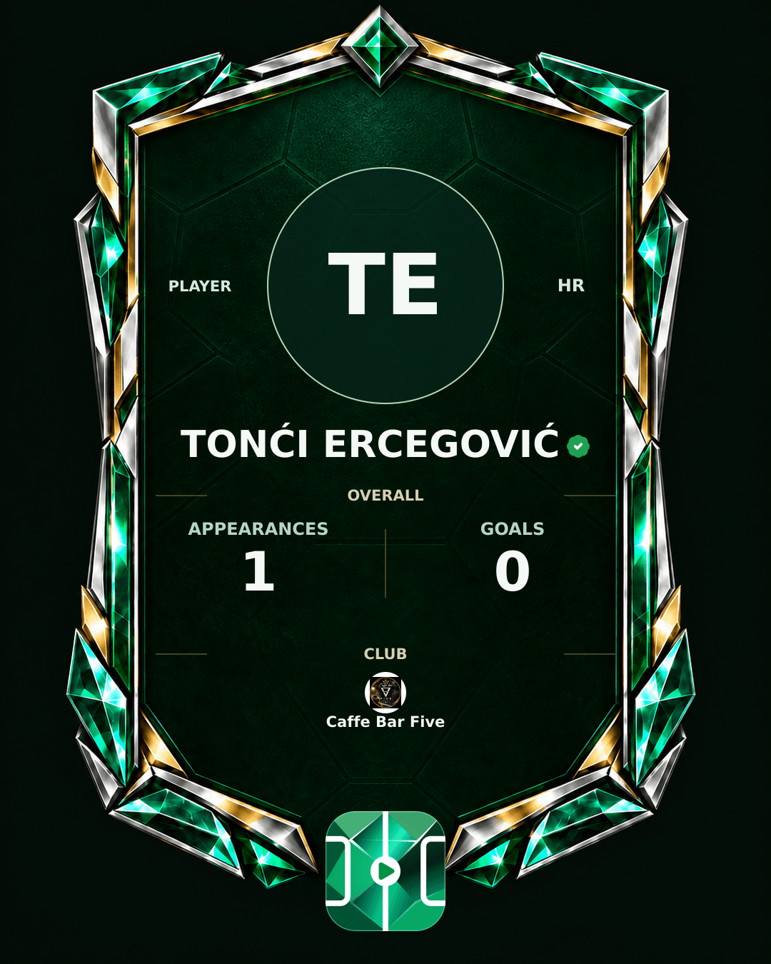 Tonći Ercegović's PLAYGRND profile graphic