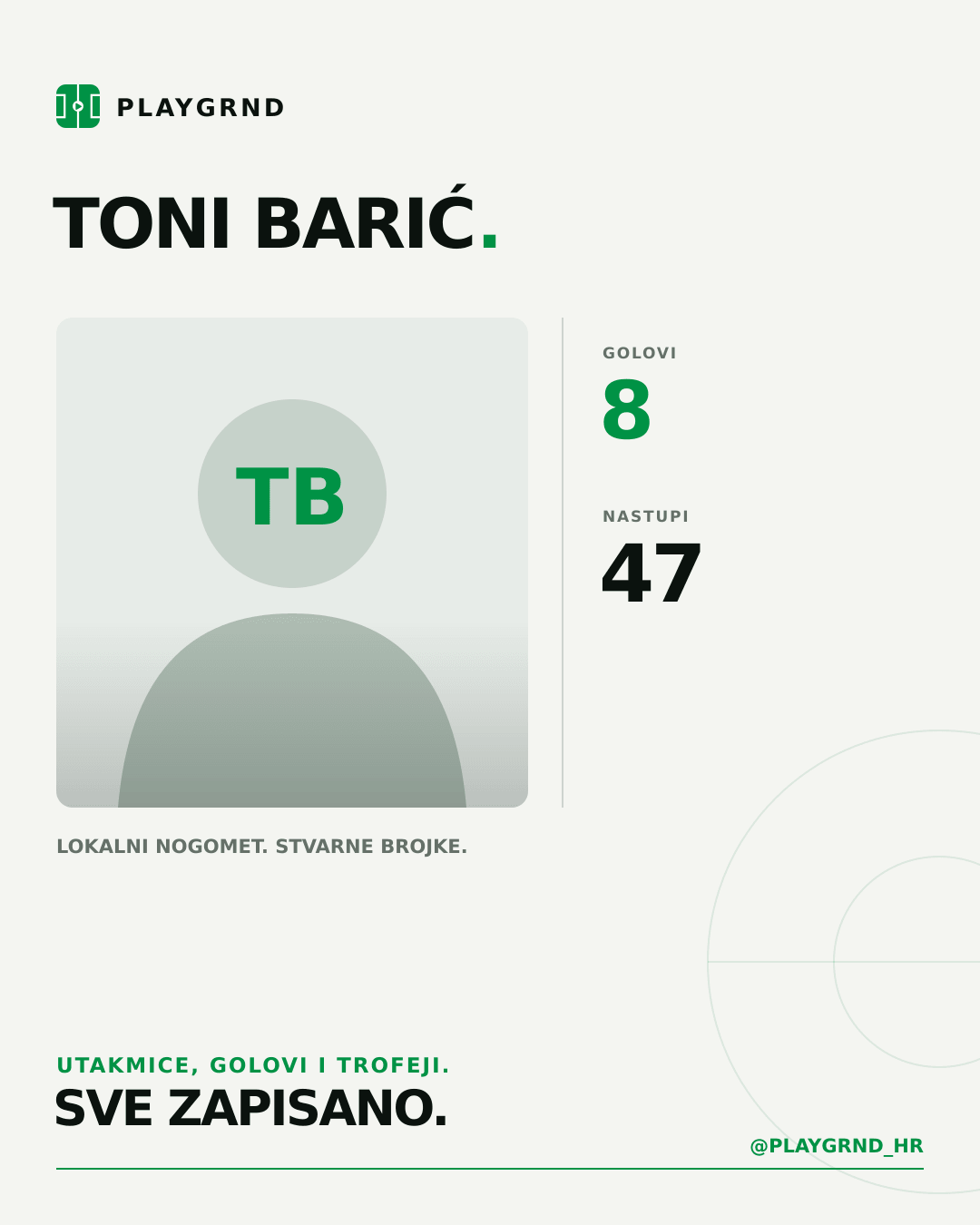 PLAYGRND grafika profila Toni Barić