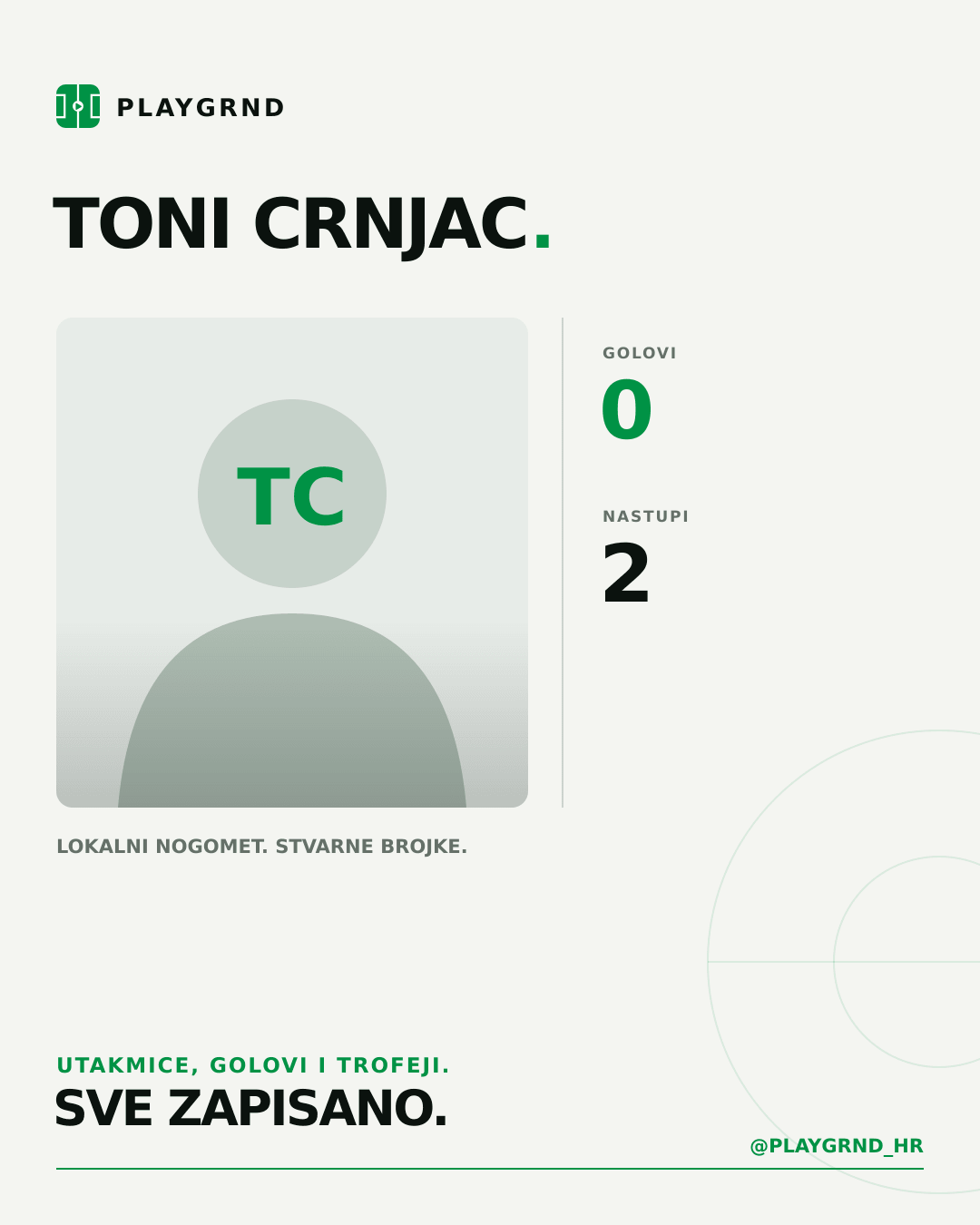 PLAYGRND grafika profila Toni Crnjac