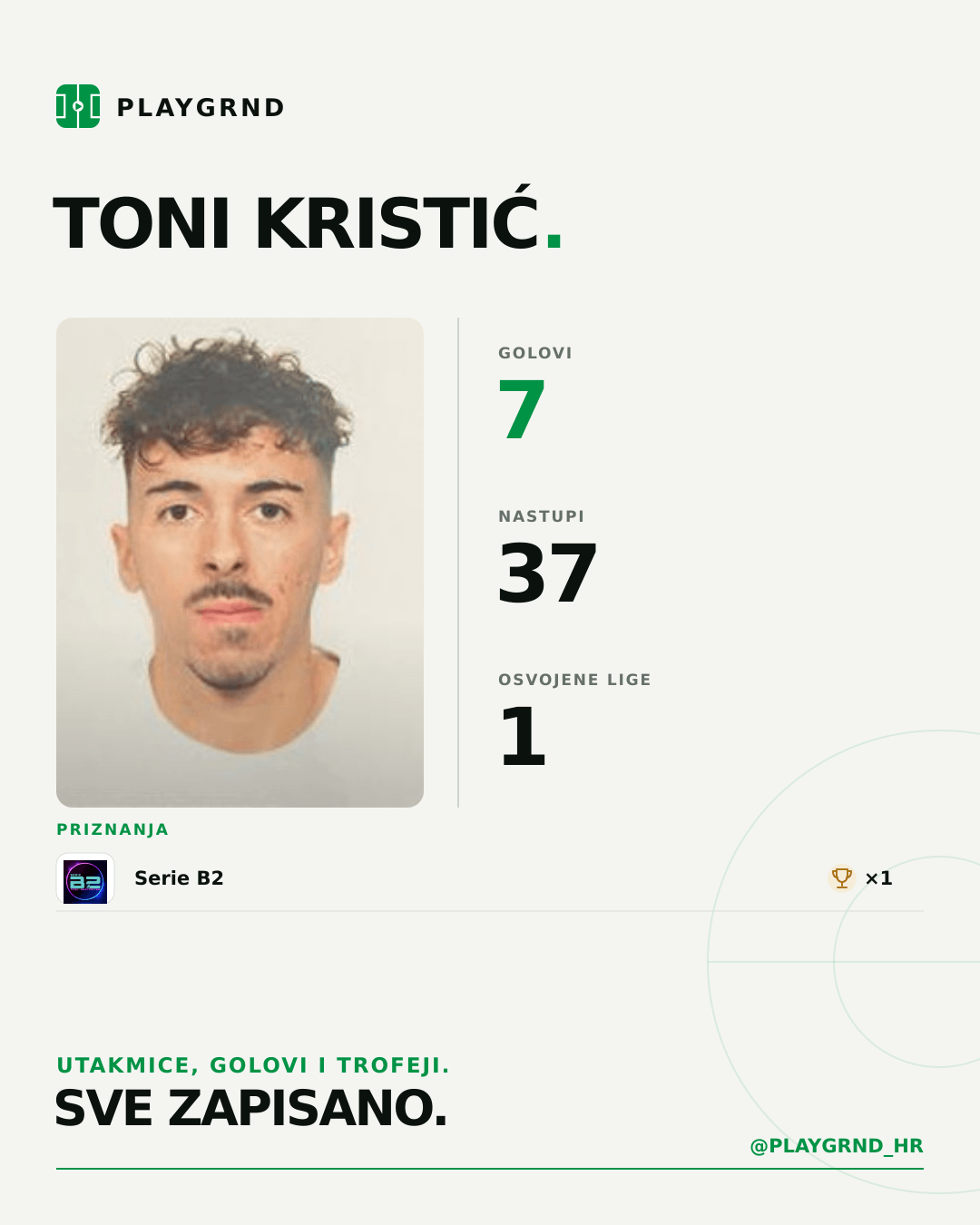 PLAYGRND grafika profila Toni Kristić