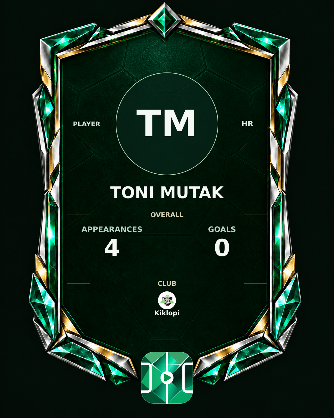 Toni Mutak's PLAYGRND profile graphic