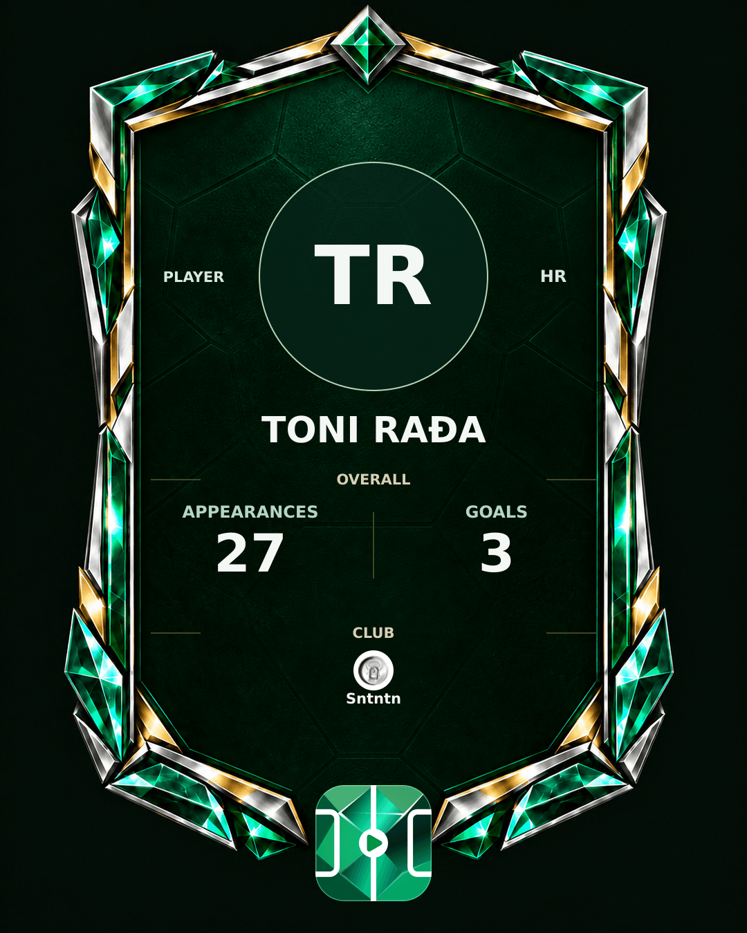 Toni Rađa's PLAYGRND profile graphic