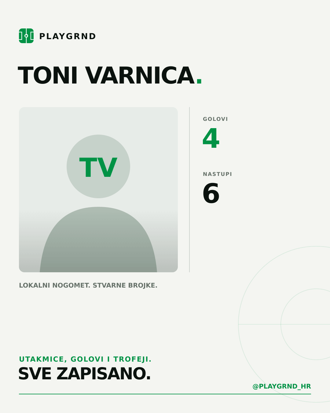 Toni Varnica's PLAYGRND profile graphic