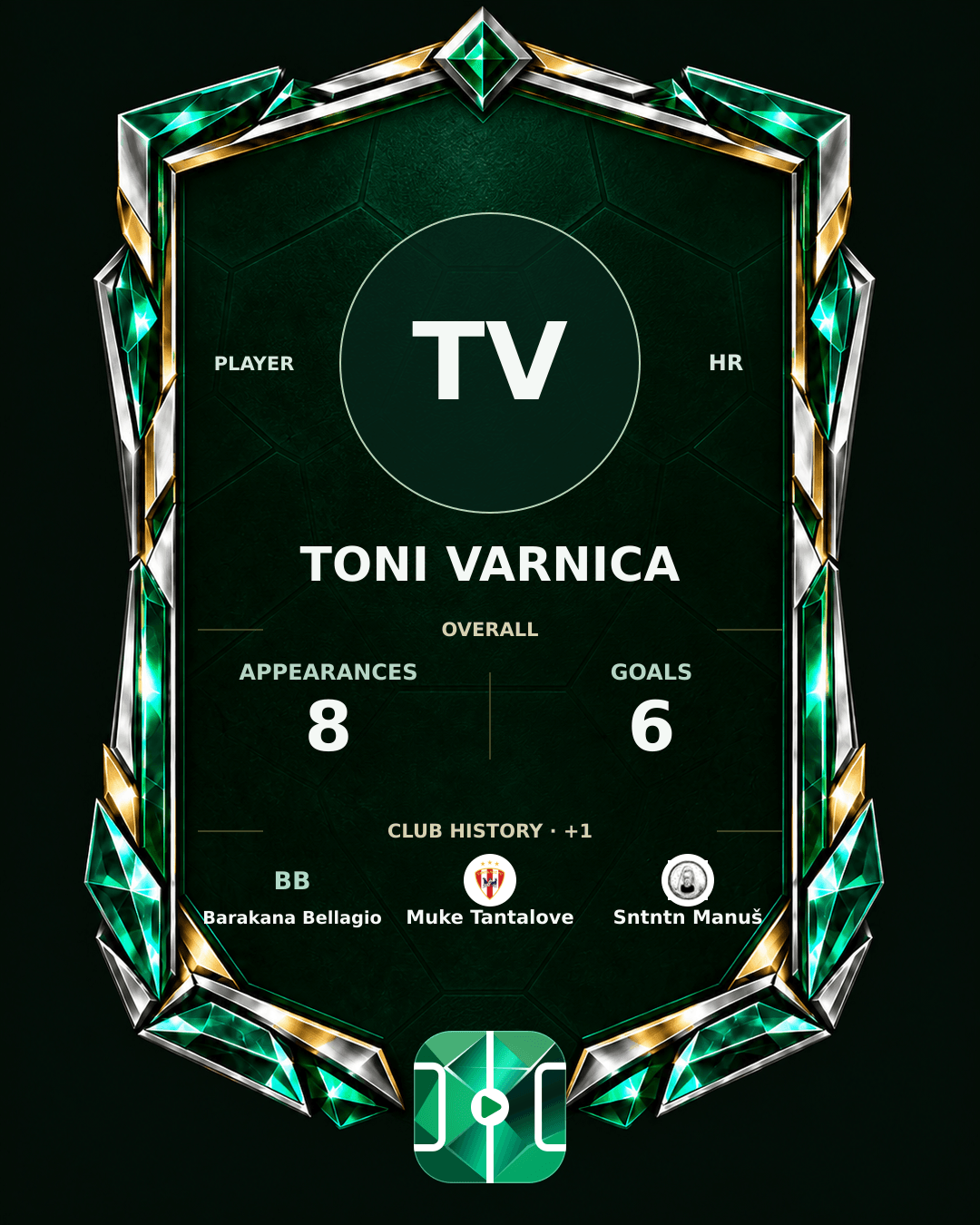 Toni Varnica's PLAYGRND profile graphic