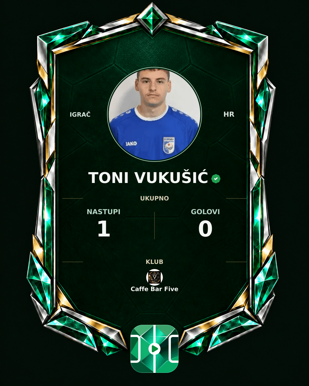 PLAYGRND grafika profila Toni Vukušić