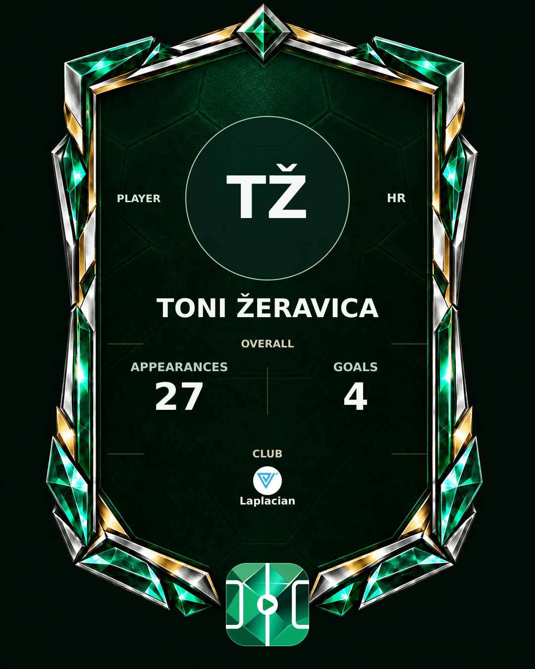 Toni Žeravica's PLAYGRND profile graphic