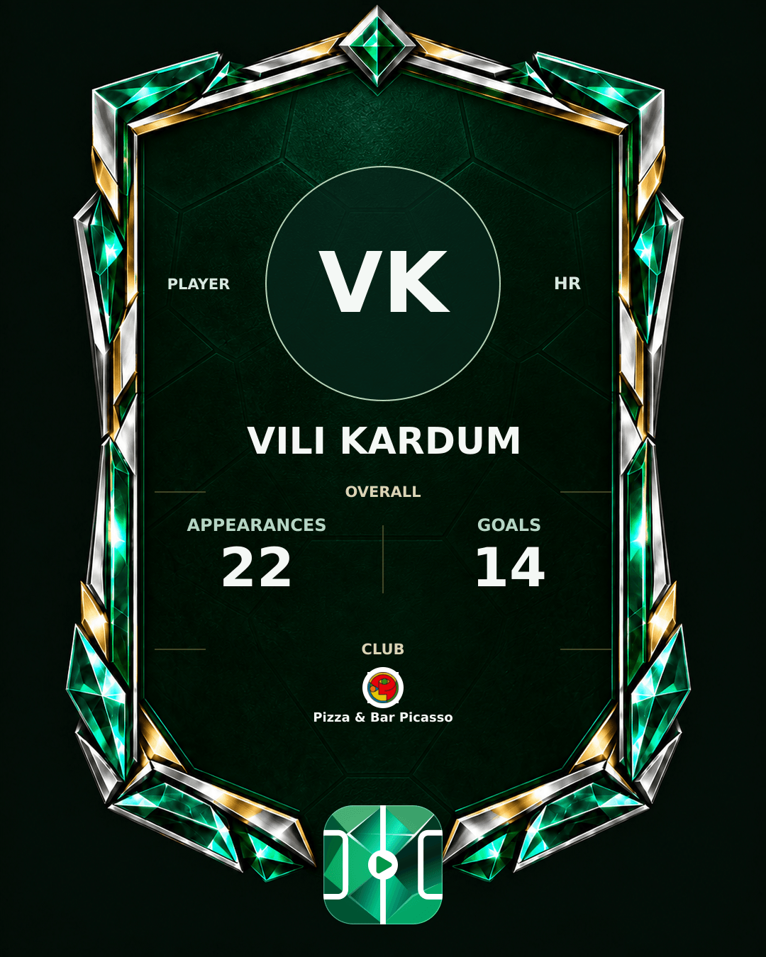 Vili Kardum's PLAYGRND profile graphic