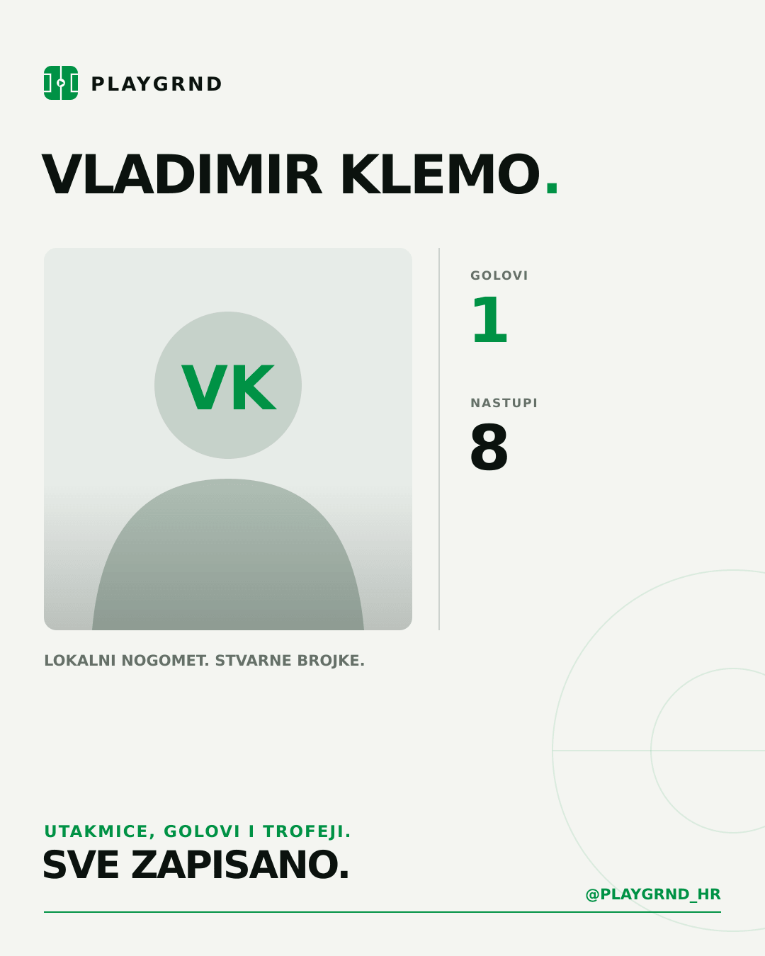 PLAYGRND grafika profila Vladimir Klemo