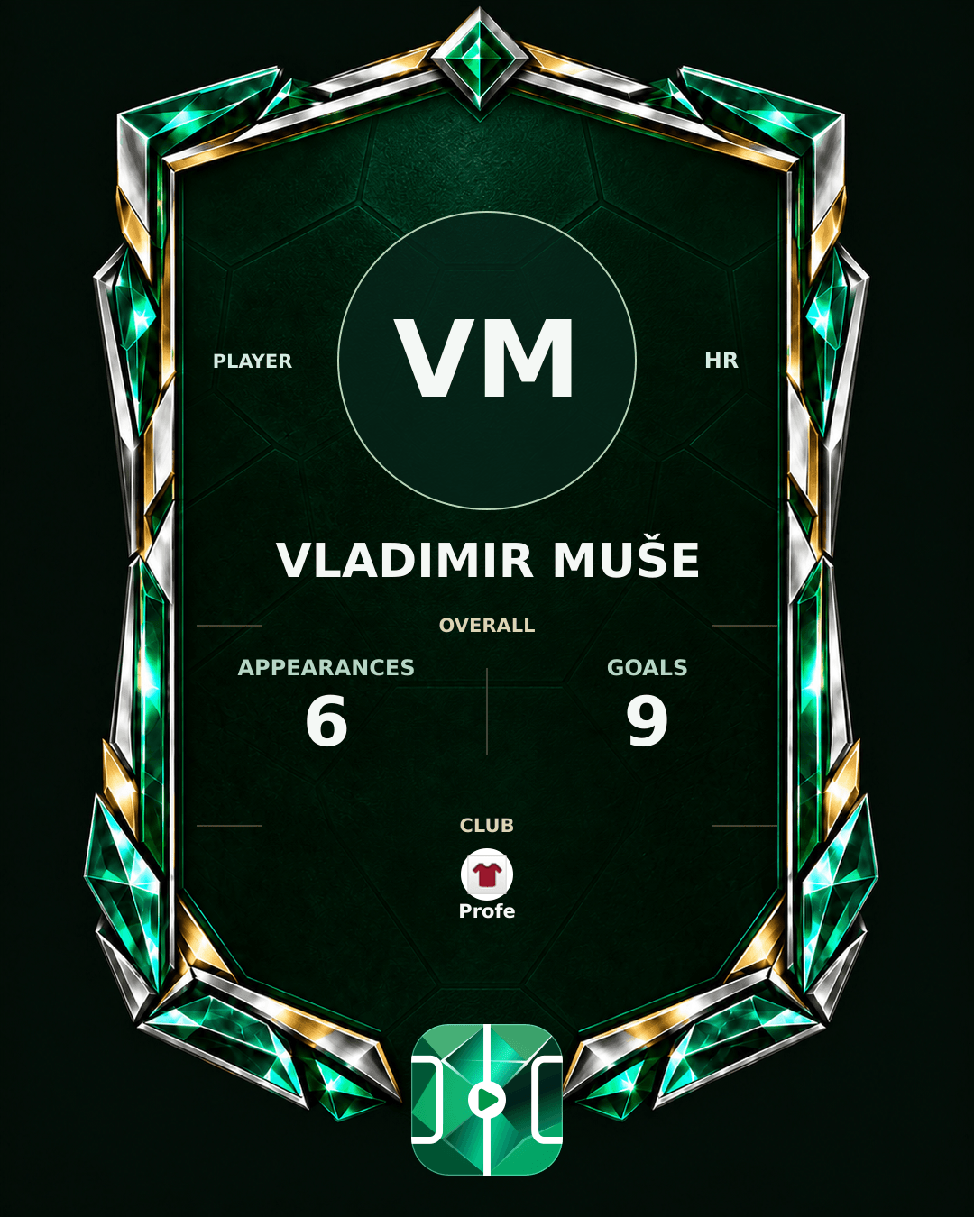 Vladimir Muše's PLAYGRND profile graphic